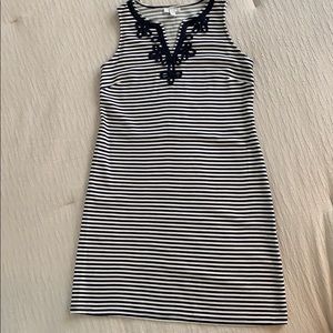 Charter Club striped sleeveless dress